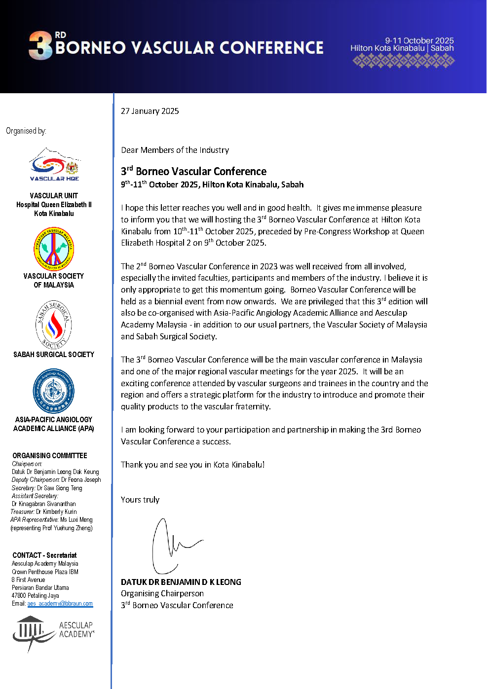 Borneo Vascular Conference 2025